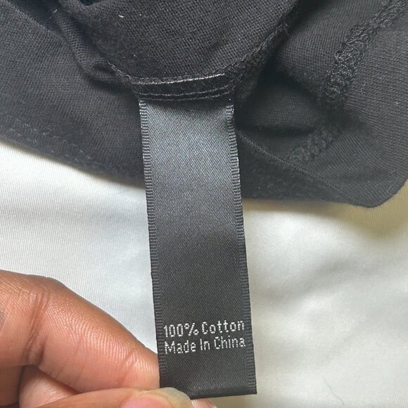 J.Crew Factory Tank Top Sequins Embellishment Cotton Sleeveless Design Black W S - Picture 8 of 10